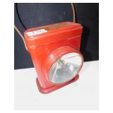 ELECTRIC BIG 6 LANTERN, SOME RUST ON BACK AS