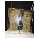 FLOWER MIRRORED WALL HANGING