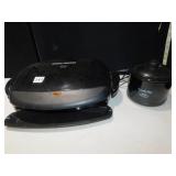 GEORGE FORMAN GRILL PANINI PLATE SMALL CROCKPOT