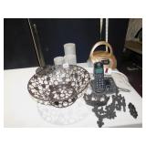 RADIO BOOMBOX 3 BATTERY CANDLES WALL SCONCE