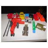 MADE IN U.S.A PLASTIC TOYS VAULT VAN TRACTOR