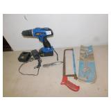 DRILL, HACK SAW, ETC.