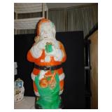 VINTAGE SANTA BLOW MOLD 44" H