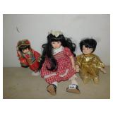DOLLS SEYMOURE MANN, PAULINE & 1 UNMARKED