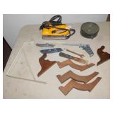 ELECTRIC STAPLE GUN, ALTITUDE GAUGE, ETC.