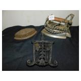 IRON, SAD IRON, TRIVET