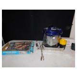 KABOB DRELL SET, PRESSURE COOKER,