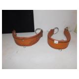 WORKOUT BELTS 2 EMBOSSED DESIGN LIKE NEW