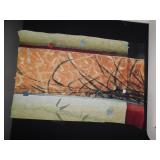 32" X 52" WALL HANGER W/ RODS