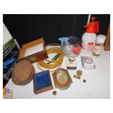 SPRAYER, EXT. CORD, NEW TIMER, HAT FORM, ETC.