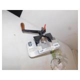 RIGBY MODEL H CLOTH STRIPPING MACHINE AND HOOKS