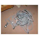 GARDEN HOSE FABRIC WITH SPRAYER