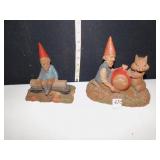 GNOMES 1994 CHRISTMAS & TANK 1987