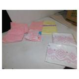 PILLOWCASE NEW OLD STOCK AND GUEST TOWELS