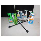 TIRE IRON, CLEANERS, ETC.