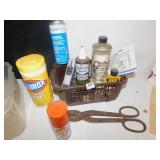 TIN SNIPS, CLOROX WIPES, GOO GONE, ETC.