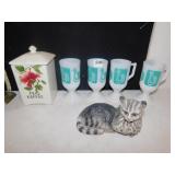 CUPS, RESIN CAT, CANISTER