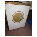 PICTURE "PATTERN" 33" X 26" SIGNED AS SHOWN IN