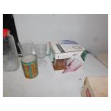 JUICE PITCHER, TUMBLERS SET OF 3 WALL HANGER,