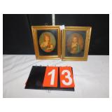 10" H X PLAQUES ON PORCELAIN