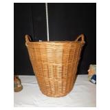 WICKER BASKET 16" H