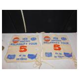 GULF RACING CAR FLAG