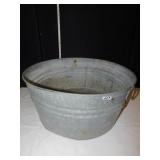 GALVANIZED WASH TUB DOUBLE HANDLE 11" H X 24" W