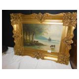 PAINTED M.E. KING 12" X 18" OVERALL SZ. 19.5" X