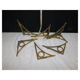 BRASS BRACKETS