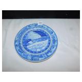 B & O RR PLATE LAMBERTON 1827-1927