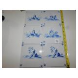 6 WALL TILES