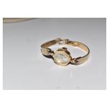14KT GOLD LADY ELGIN WATCH 9.25 DWT