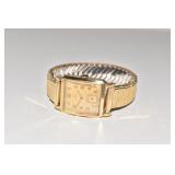 OMEGA SWISS WATCH SECOND HAND ENGRAVED BACK WAYNE