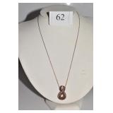925 COPPER TONE WITH PENDANT