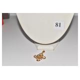 ITALY 18KT PENDANT 2.61