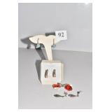 3 PAIRS STERLING, 2X RHINESTONE STRANDS /GOLD