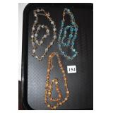 NECKLACE/BRACELET SETS 20" AND ELASTIC BRACELETS