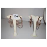 HOOP EARRINGS 2.5" ROUND COPPER TONE 1 WITH