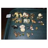 ELEPHANT PINS AND OTHERS