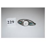 LORUS WATCH WITH STERLING/TURQUOISE BAND