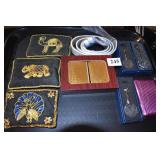 PLAYING CARDS, ZIPPER COIN PURSES, STAR NEW XL