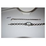 STRADA WATCH, STERLING BRACELET