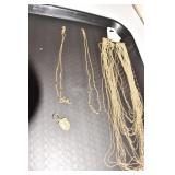 16" TO 36" SILVER TONE AND GOLD TONE MULTI-CHAIN