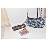 THREE VERA BRADLEY COIN PURSE, LICENSE HOLDER,