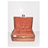 WOOD JEWELRY BOX LOCKING WITH KEY