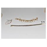 CIRCLE BRACELET, AMBER COLOR BRACELET, TRI COLOR