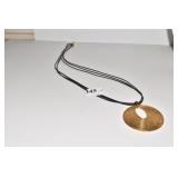 JOAN RIVERS LARGE PENDANT WITH WOVEN TRIPLE