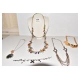 GRAZIANO NECKLACE 36" COLORFUL ENAMELED METAL