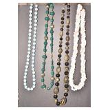 6 NECKLACES 16" T0 32"