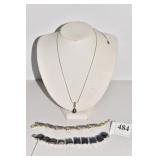 LBVYR SILVER TONE CHAIN WITH SILVER PENDANT